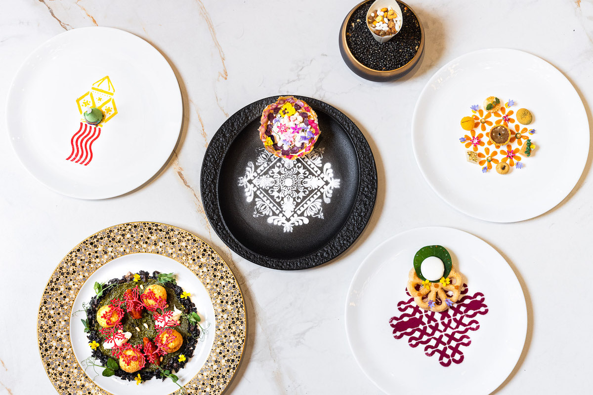 eggplant-parmigiana - DiningOut Festive art-inspired dishes from Musaafer's Diwali 2025 menu. | Photo by Second to None