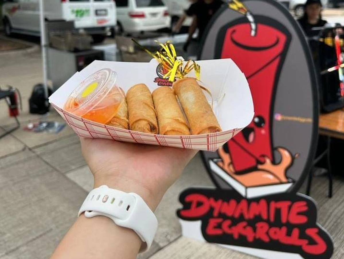 - DiningOut An order of egg rolls at Dynamite Egg Rolls. | Photo by Dynamite Egg Rolls
