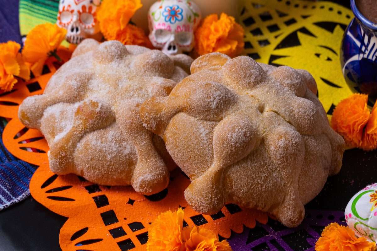 Pumpkin concha at El Bolillo. | Photo by Andrew Hemingway
