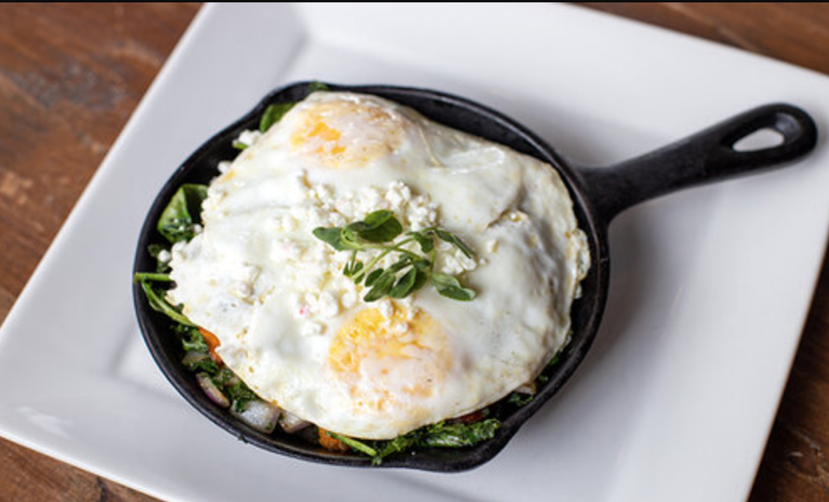 Farmers market skillet at Adair Kitchen. | Photo by Adair Kitchen