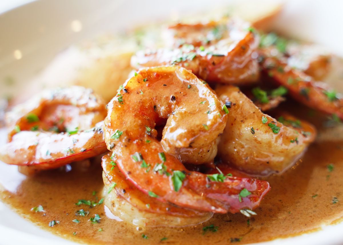 New Orleans-style barbecue shrimp at Gatlin's Fins & Feathers. | Photo by Lindsey Cooper