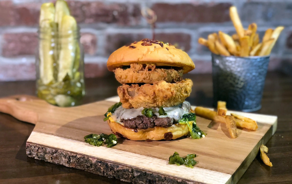 The Firestation Burger at Frankie's Downtown. | Photo by Frankie's Downtown