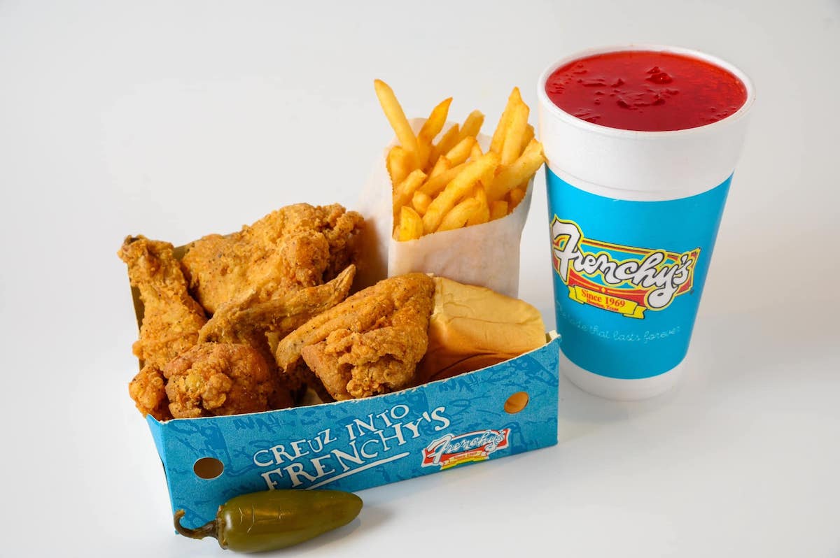 A fried chicken meal at Frenchy's. | Photo by Frenchy's