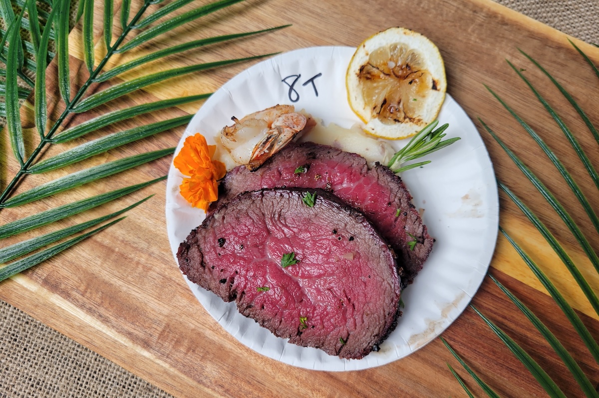 G-QUE BBQ was a favorite at this year's RARE Steak Championship. | Photo by Linnea Covington