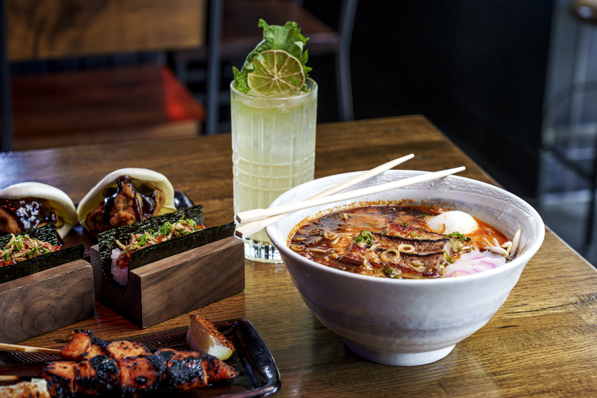 - DiningOut Ramen and cocktails, a match made in Glo heaven. | Photo by Ashley Beguin