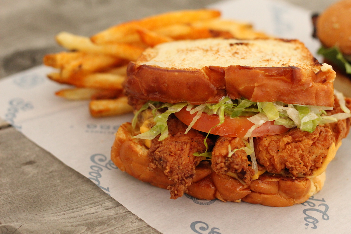 The Texas tender sandwich at Goode Bird. | Photo by Goode Co.