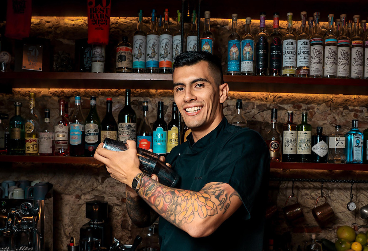Mike Prador from Mexican cocktail bar, Sabina Sabe. | Photo by Four Seasons Houston