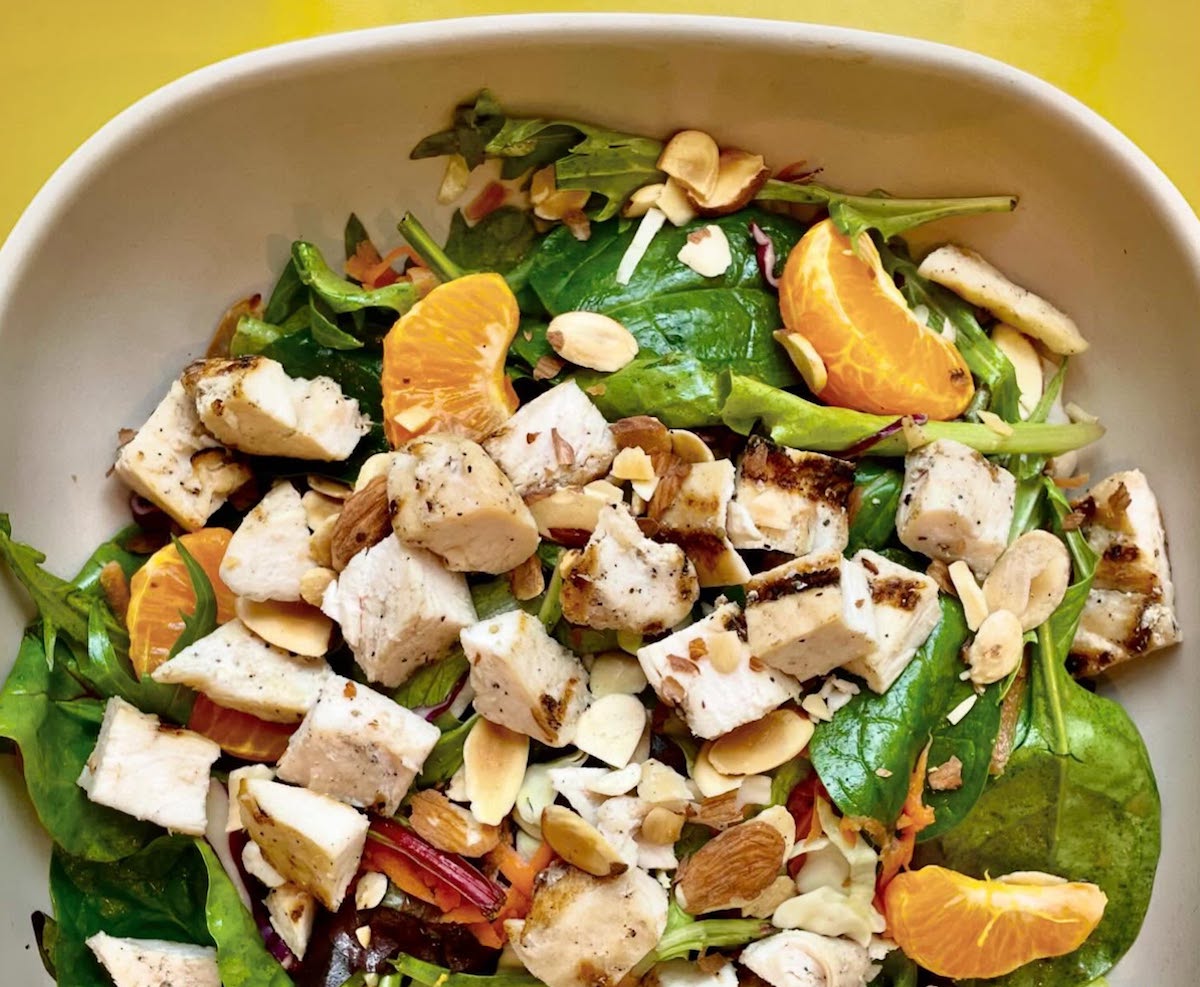 The Chinese chicken crunch salad at Hatchways Cafe. | Photo by Hatchways Cafe