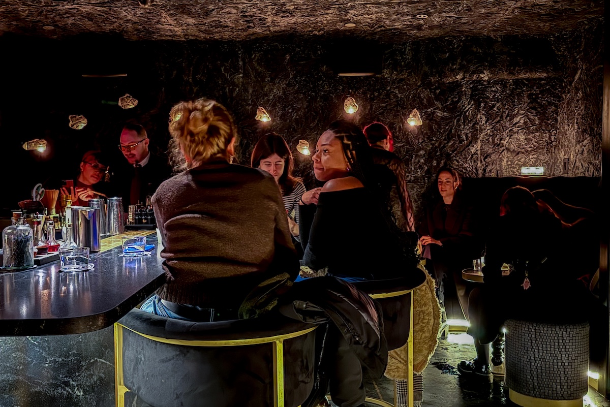 - DiningOut The dark bar Hecate pays homage to the Greek goddess of magic and night. | Photo by Suzanne Podhaizer boston