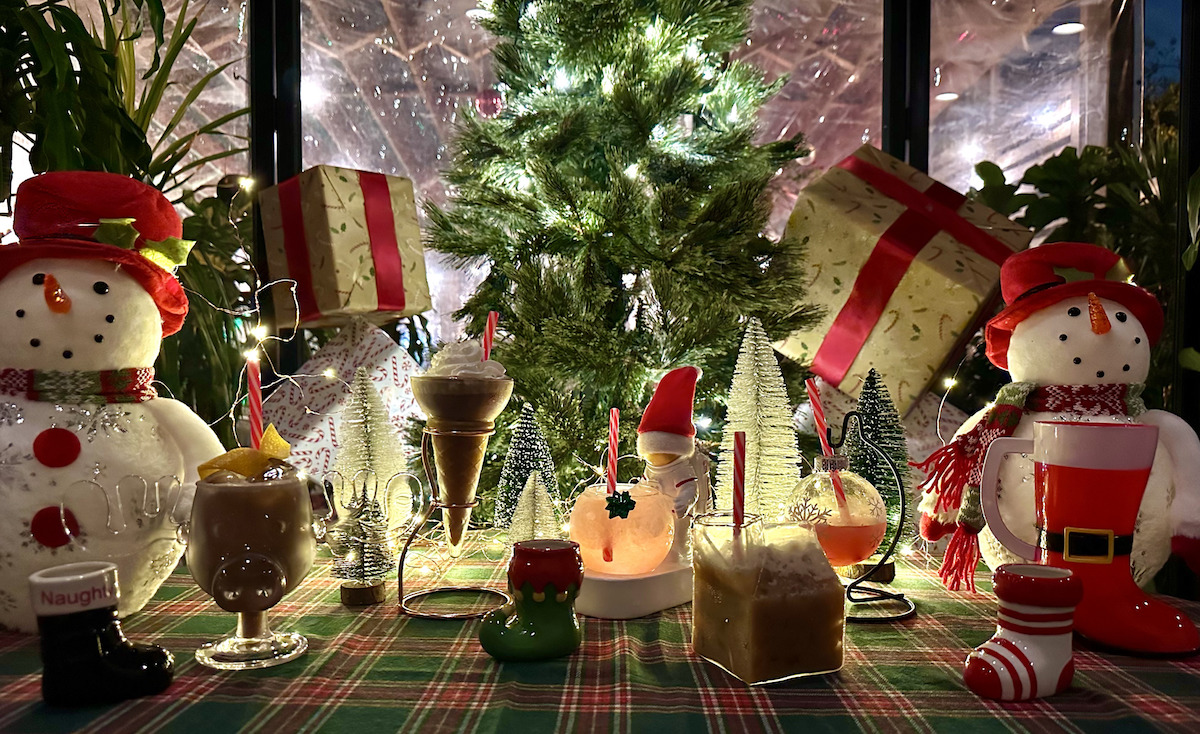 Heights & Co. holiday cocktails. | Photo by Heights & Co.