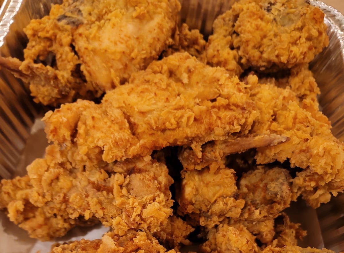 The masala fried chicken at Himalaya. | Photo by Himalaya