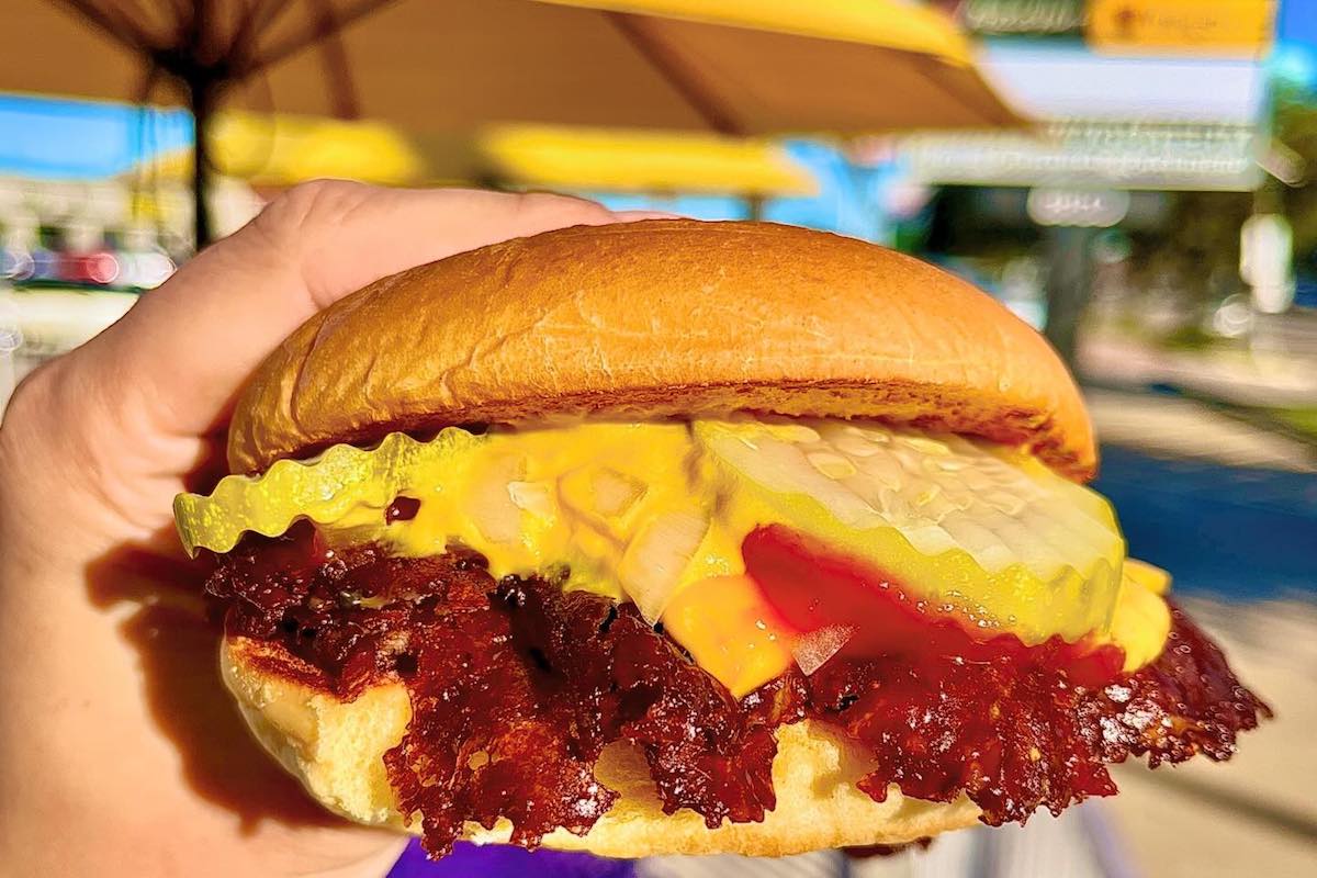 tortellini - DiningOut A cheesy smashburger at Hotline Burger. | Photo by Hotline Burger