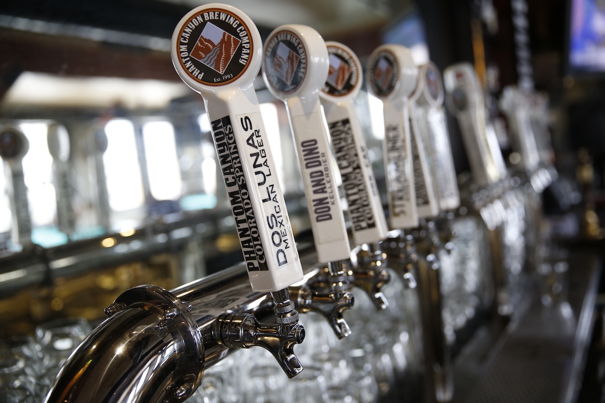 - DiningOut Phantom Canyon is a three story brewery housed in a historic building in downtown Colorado Springs. | Photo by Marc Piscotty