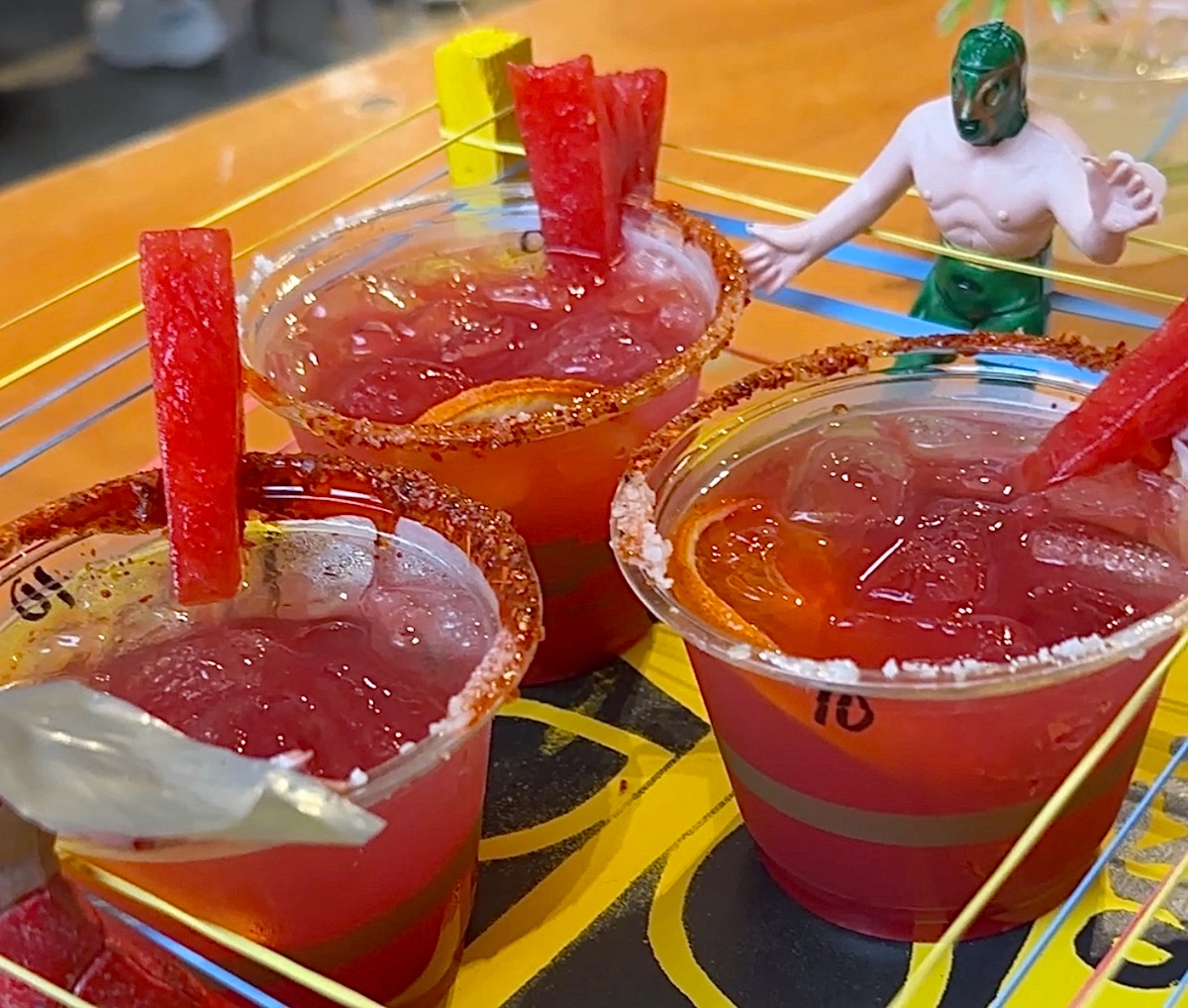 Cocktails from Adrian's Mexican Street Food. | Photo by Megha McSwain