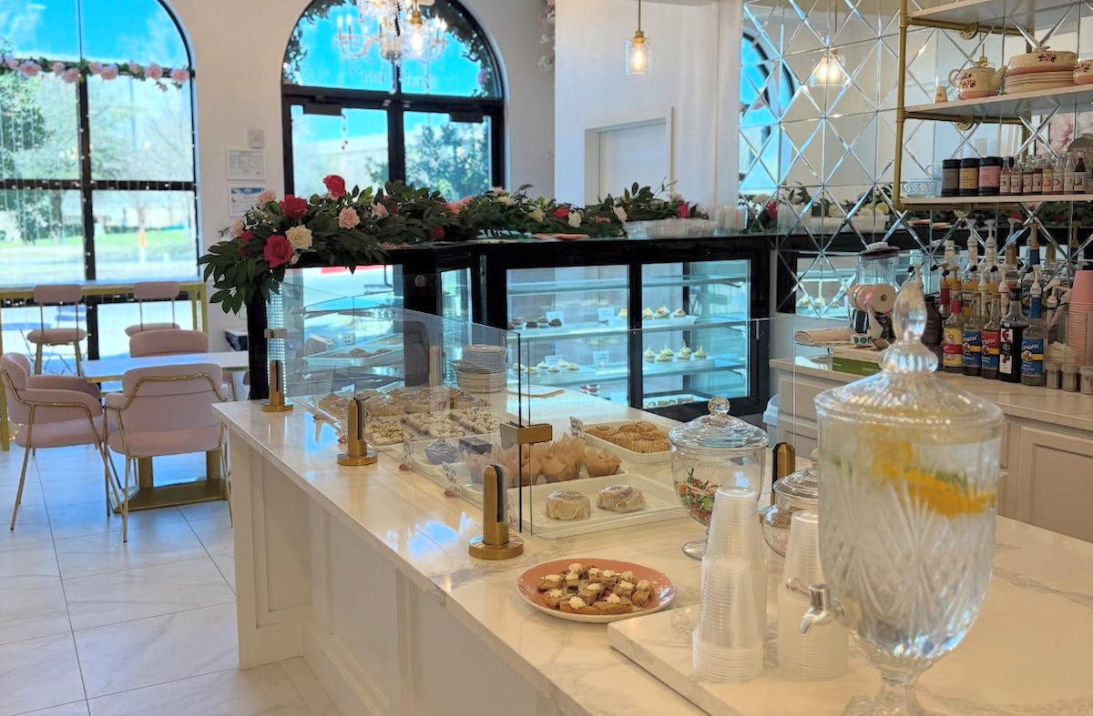 - DiningOut The well-appointed interiors of Sweet Gilley's Specialty Bakeshop. | Photo by Sweet Gilley's