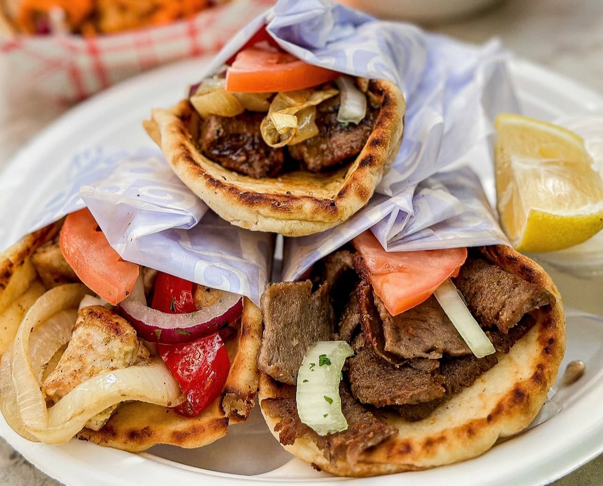 A variety of gyro sandwiches at Niko Niko's. | Photo by Niko Niko's