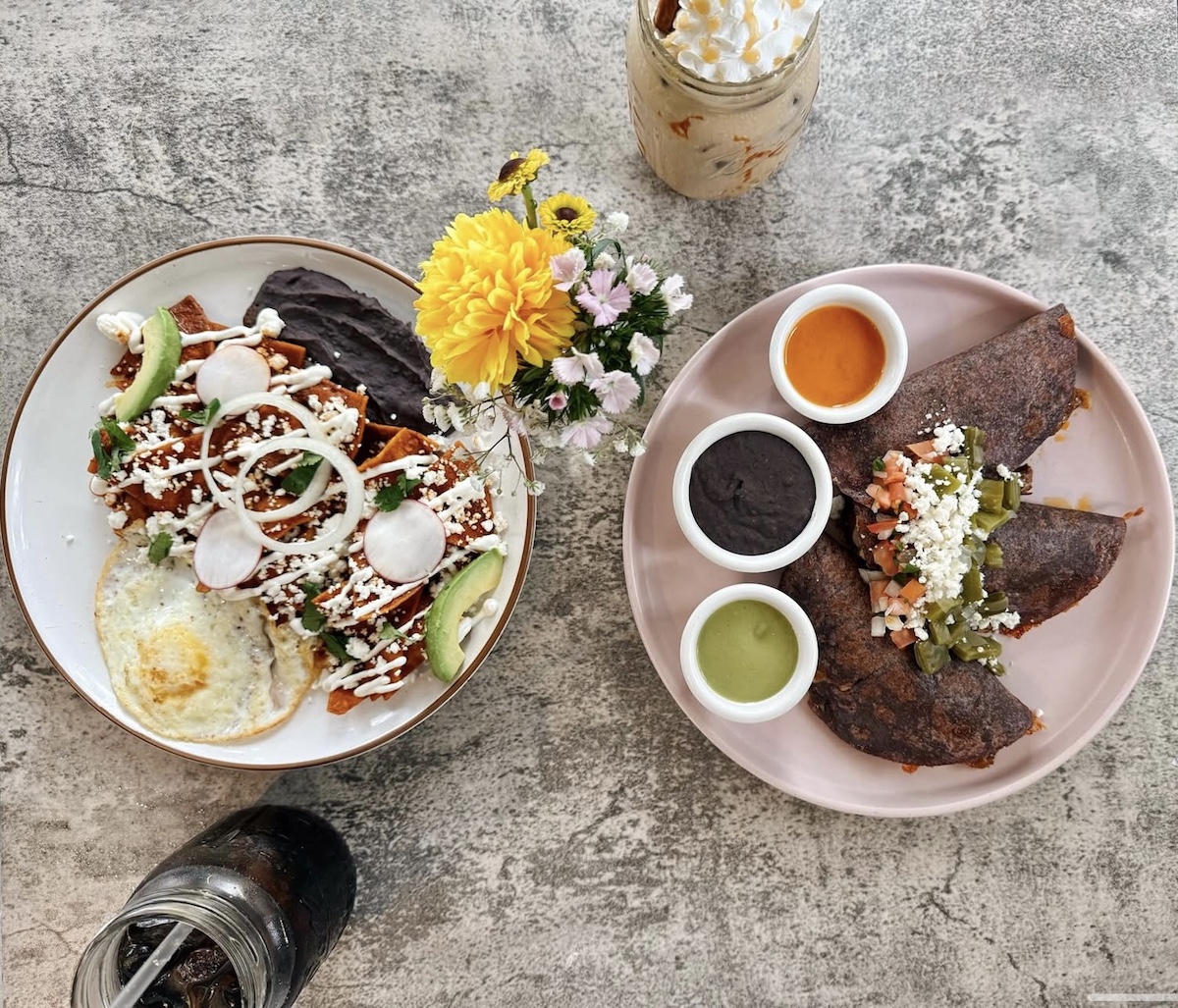 Mexican breakfast spread at Cielito Cafe. | Photo by Cielito Cafe