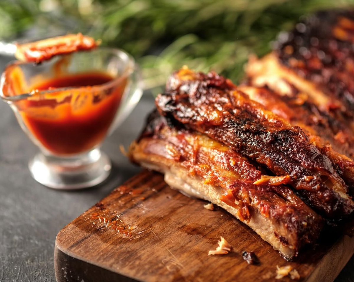 Barbecue pork ribs at Fazenda Gaucha. | Photo by Fazanda Gaucha