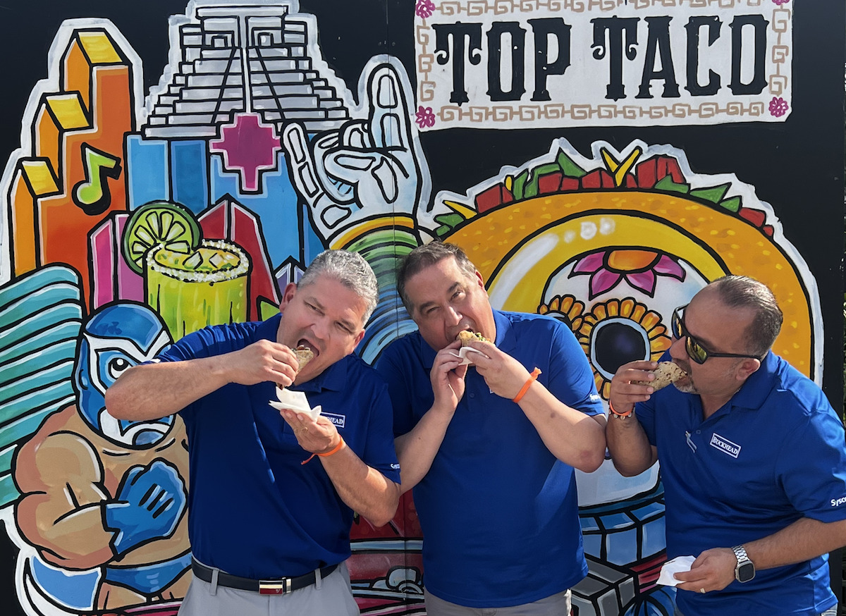 Buckhead Meat & Seafood representatives at Top Taco. | Photo by Swizzle Media