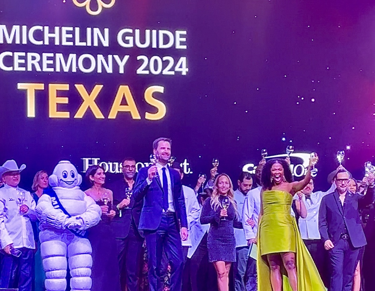 A toast to winners closed out the Michelin Guide ceremony. | Photo by Megha McSwain