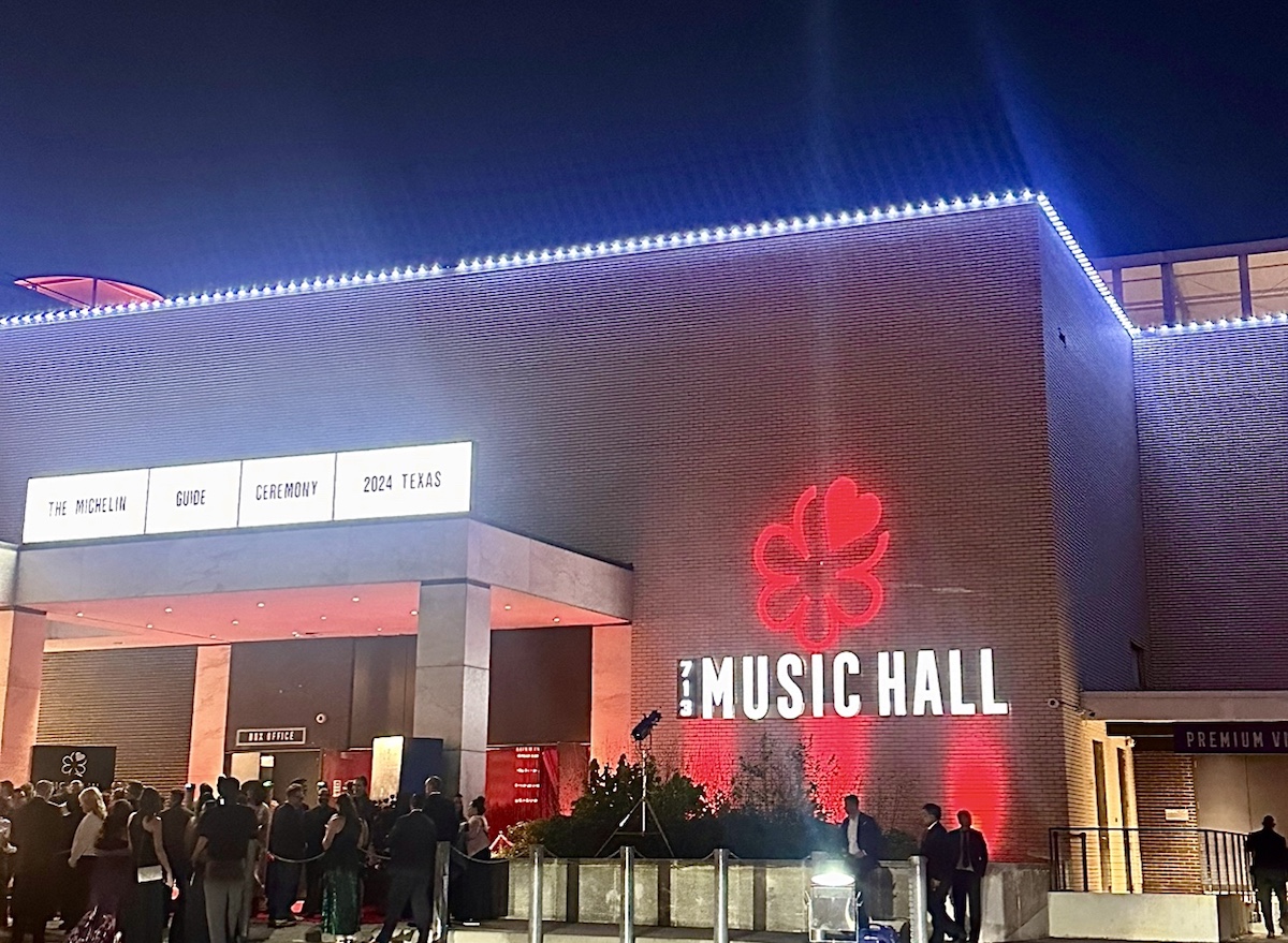 The Michelin Guide Texas ceremony was held at 713 Music Hall in Downtown Houston. | Photo by Megha McSwain