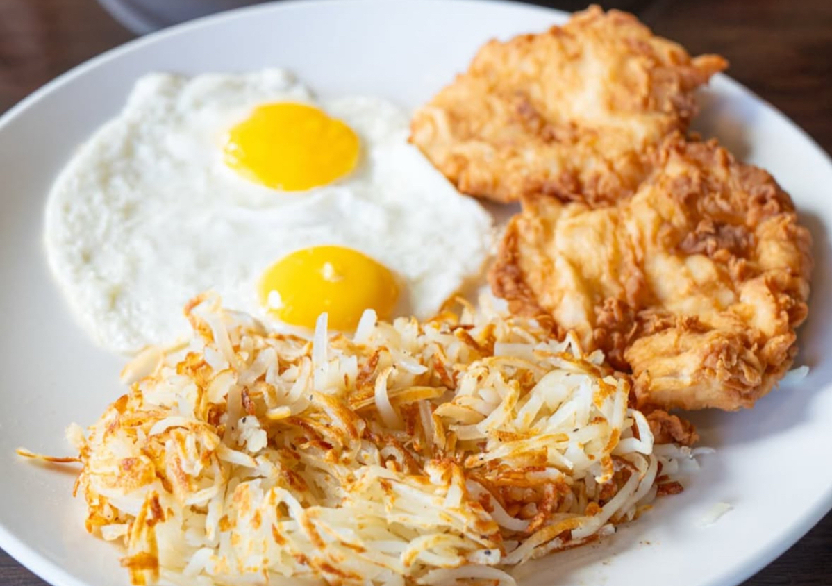 Breakfast plate at Eddie's Diner. | Photo by Eddie's Diner