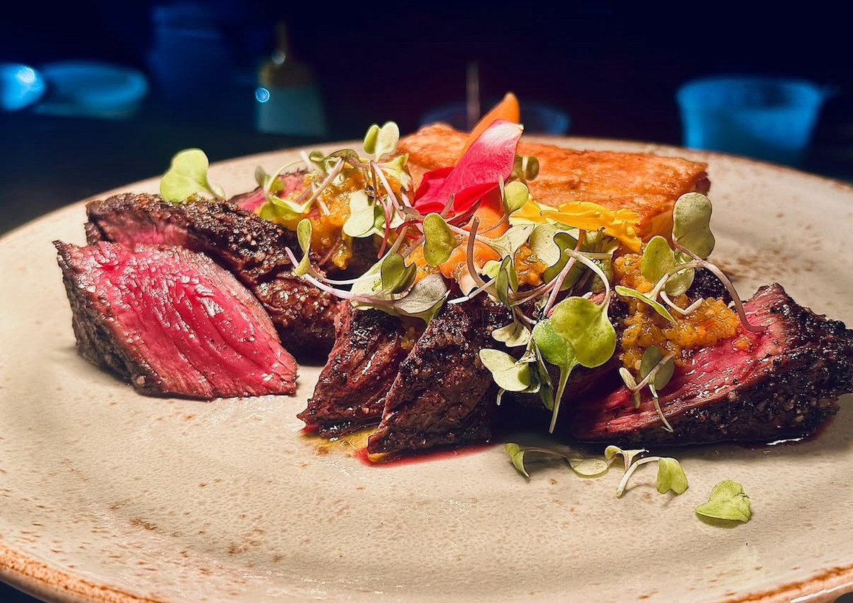 - DiningOut Global Hanger steat at Lucio's BYOB. | Photo by Lucio's BYOB