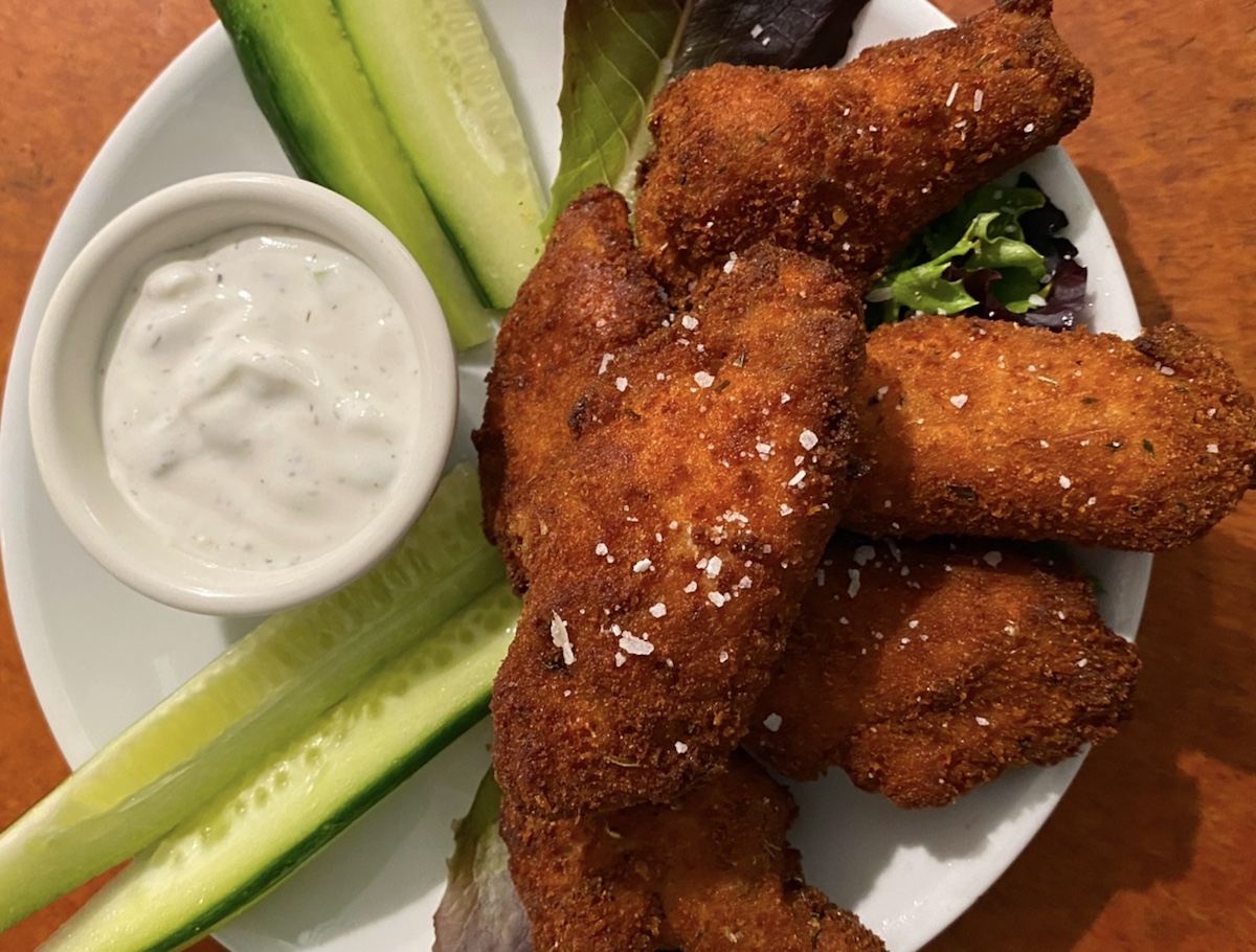 The Italian chicken wings at Bollo. | Photo by Bollo