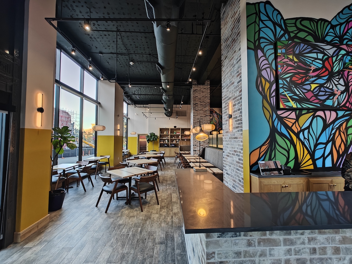 - DiningOut Global The dining room at Barbacana. | Photo by Barbacana