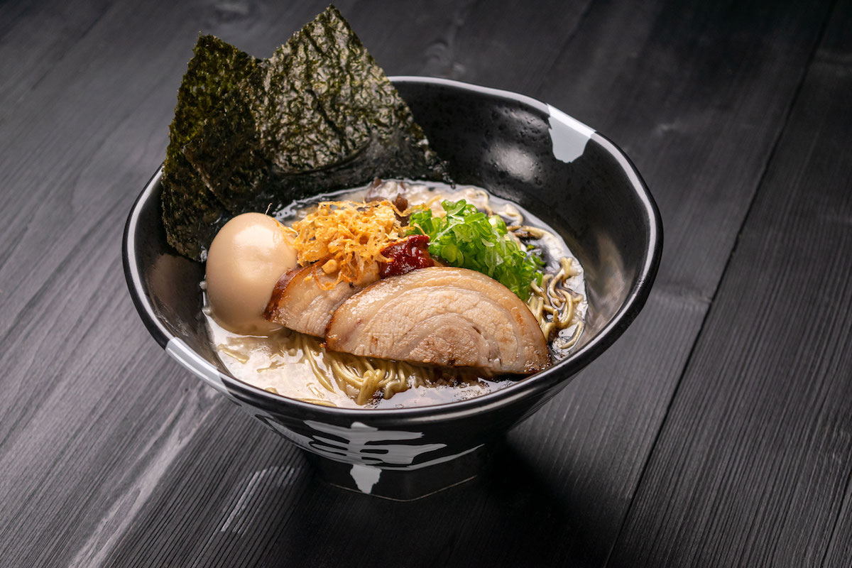 - DiningOut Global Tonkotsu black ramen at Jinya Ramen. | Photo by Jinya Ramen