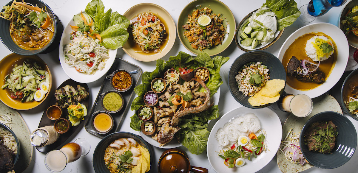 A spread of appetizers and entrees from Ka Thai. | Photo by Ka Thai