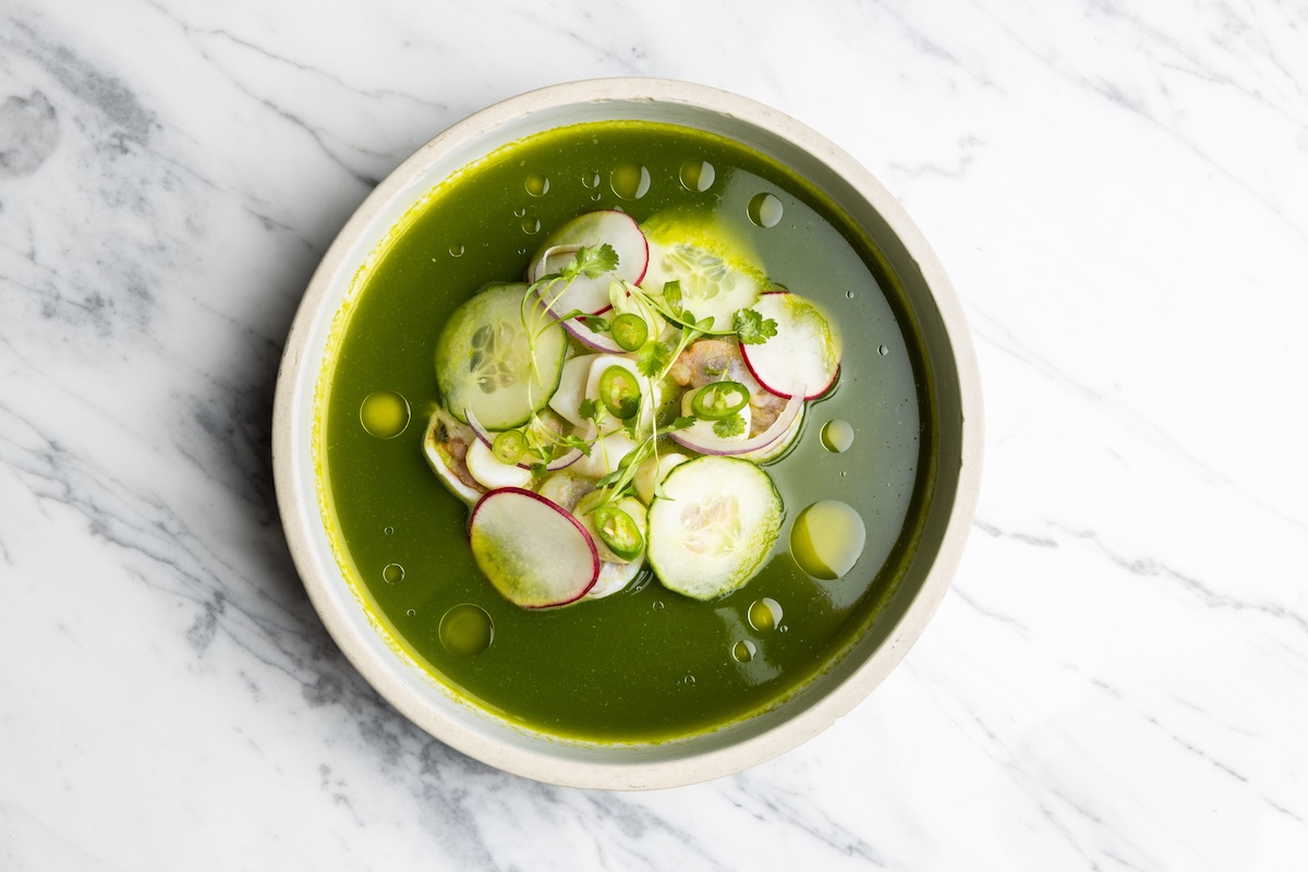 The Shrimp & Scallop Aguachile is a new menu item. | Photo by Kachina Cantina