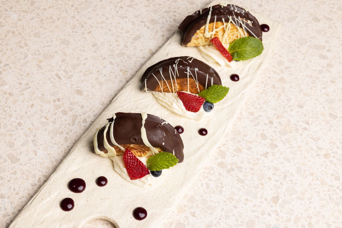 Don't miss the Xoco Tacos, the chef's take on the classic Choco-Taco. | Photo by Kachina Cantina