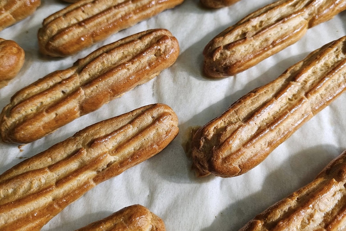 Eclair's for days. | Photo by Katherine’s French Bakery & Café