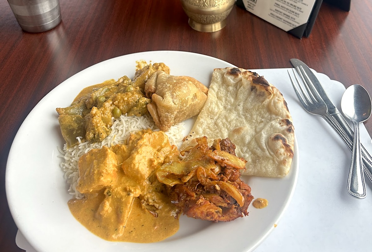 Choose your own Indian food adventure post hike in Nederlands. | Photo by Kathmandu Restaurant