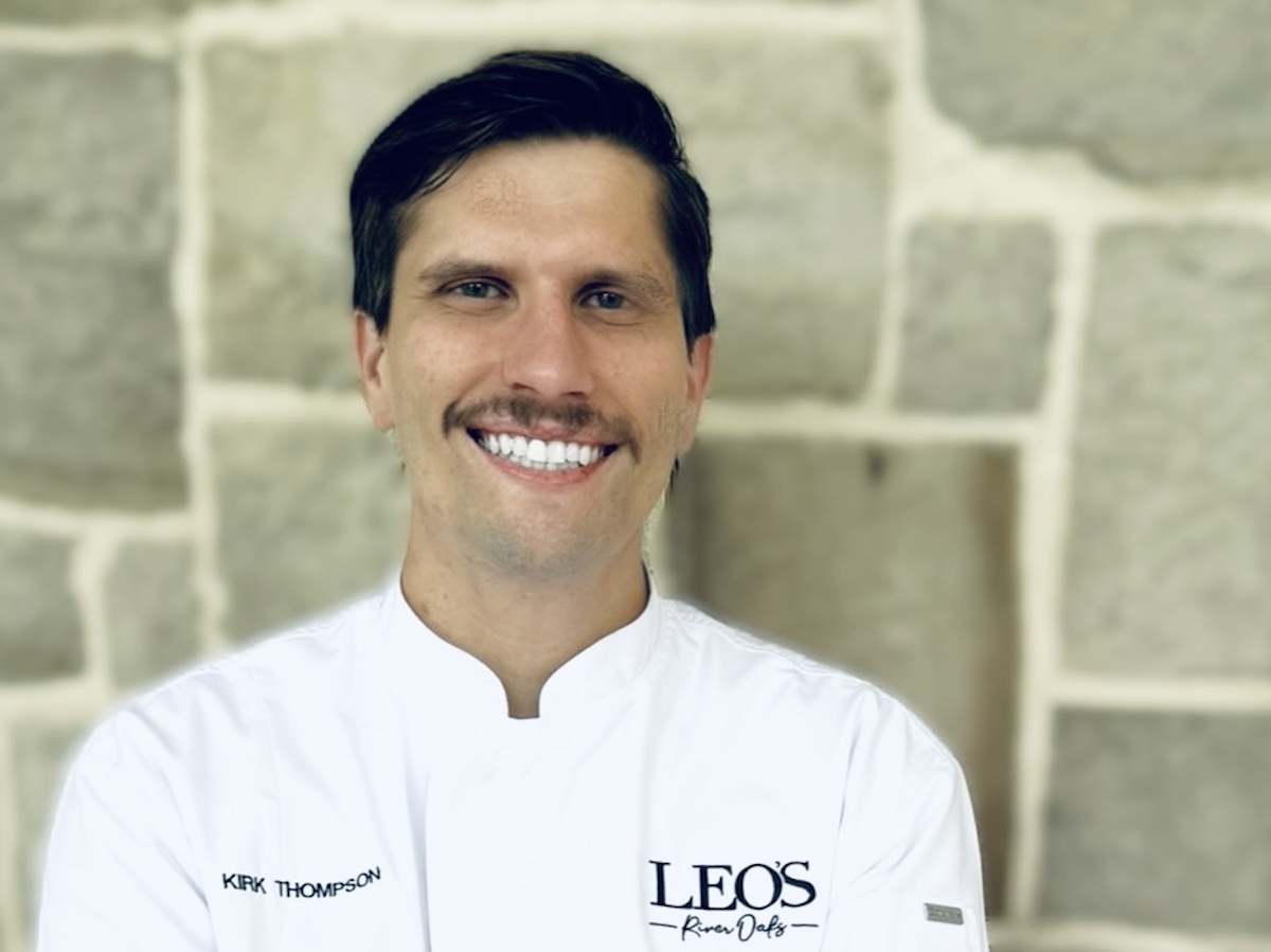 Kirk Thompson, executive chef at Leo's River Oaks. | Photo by Leo's River Oaks