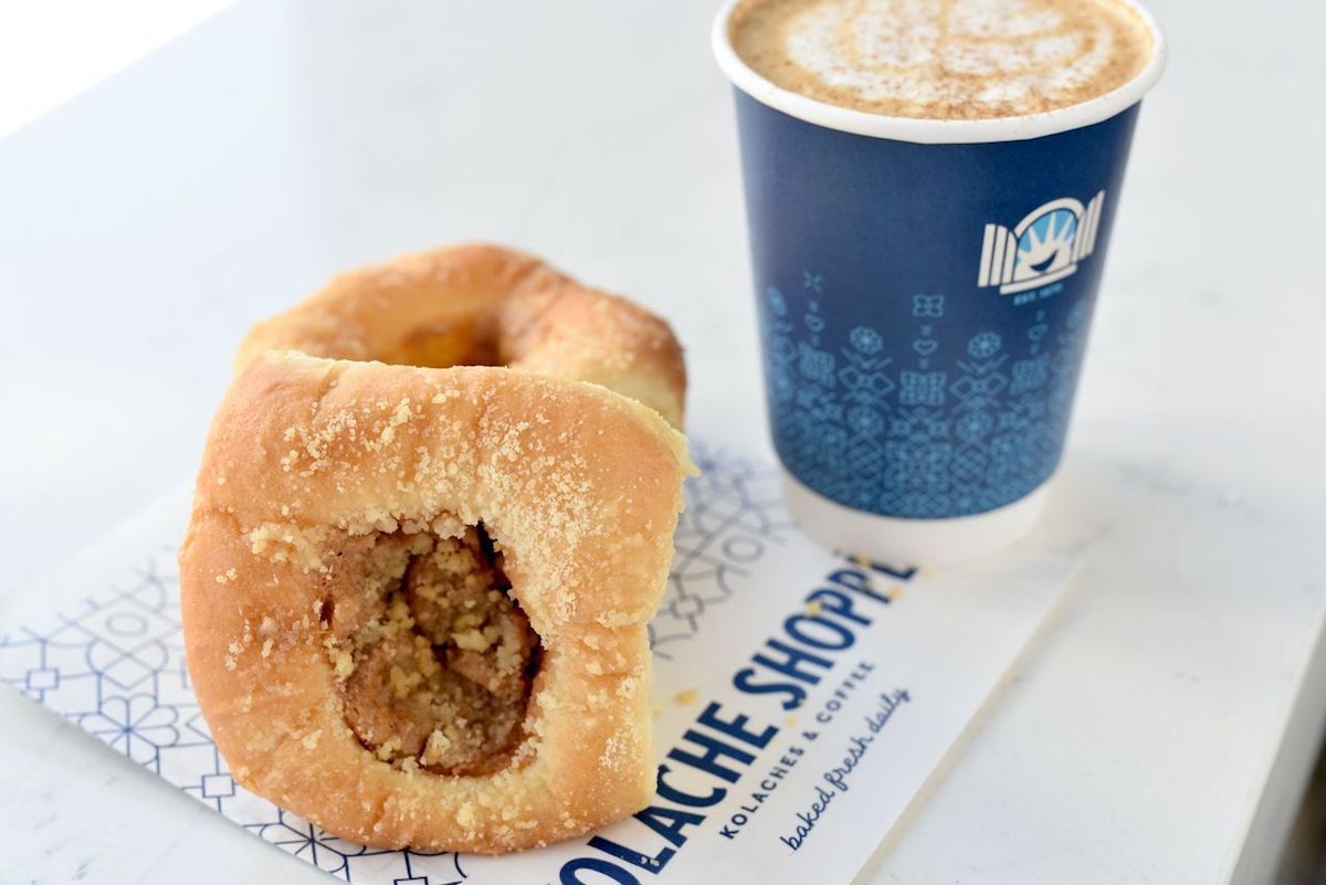 The drunken pecan pastry at Kolache Shoppe. | Photo by Kimberly Park