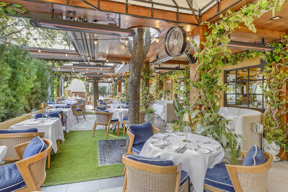 The well-appointed patio at La Griglia. | Photo by La Griglia