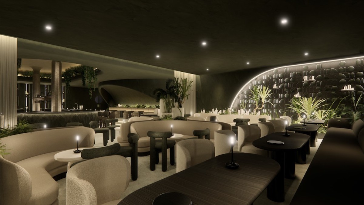 - DiningOut A rendering of the lounge seating at 1111. | Photo by 1111