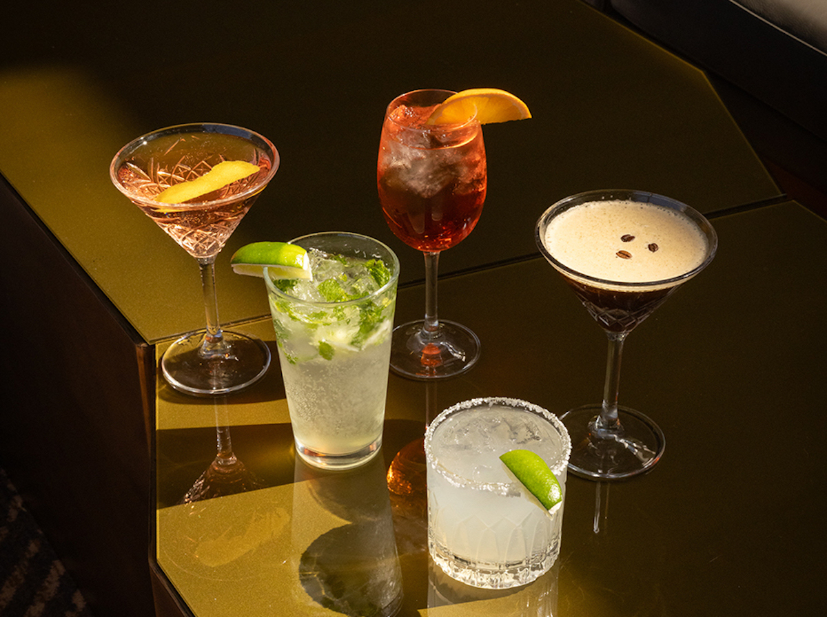 A variety of cocktails at LRH. | Photo by Omni Las Colinas