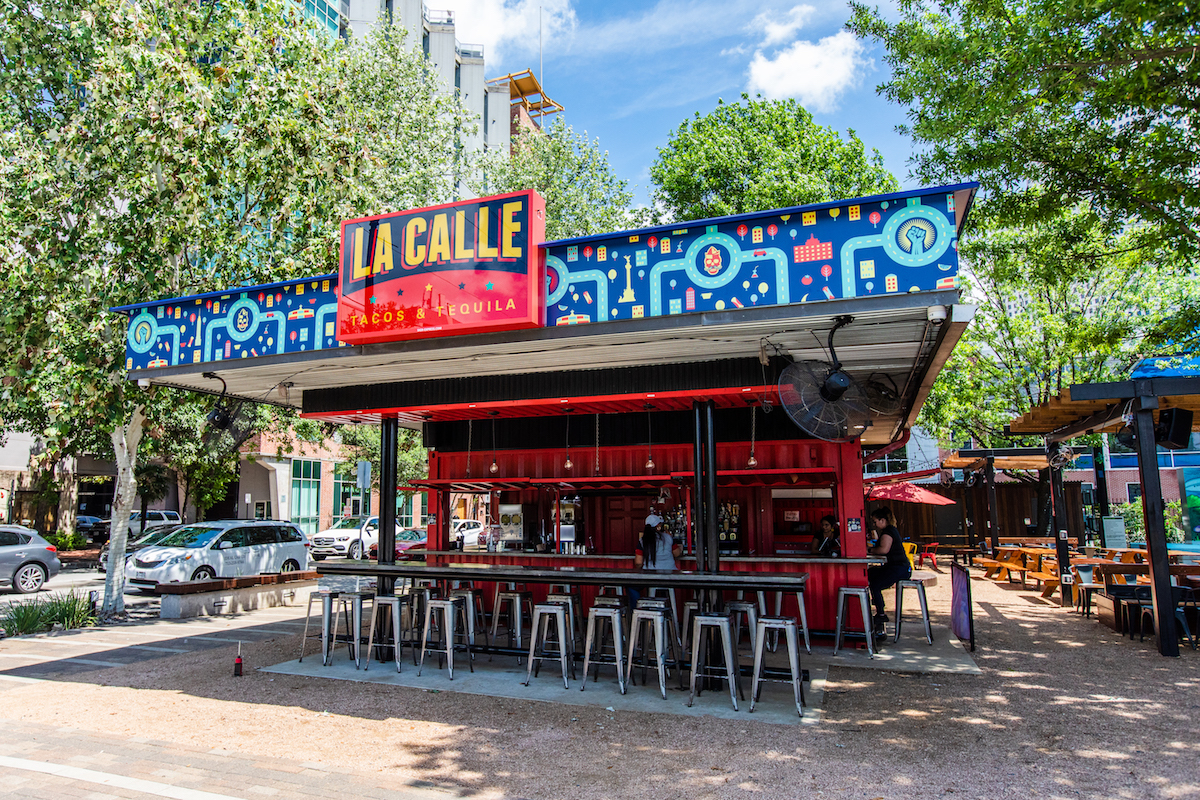 La Calle's Midtown location at Bagby Park. | Photo by Becca Wright