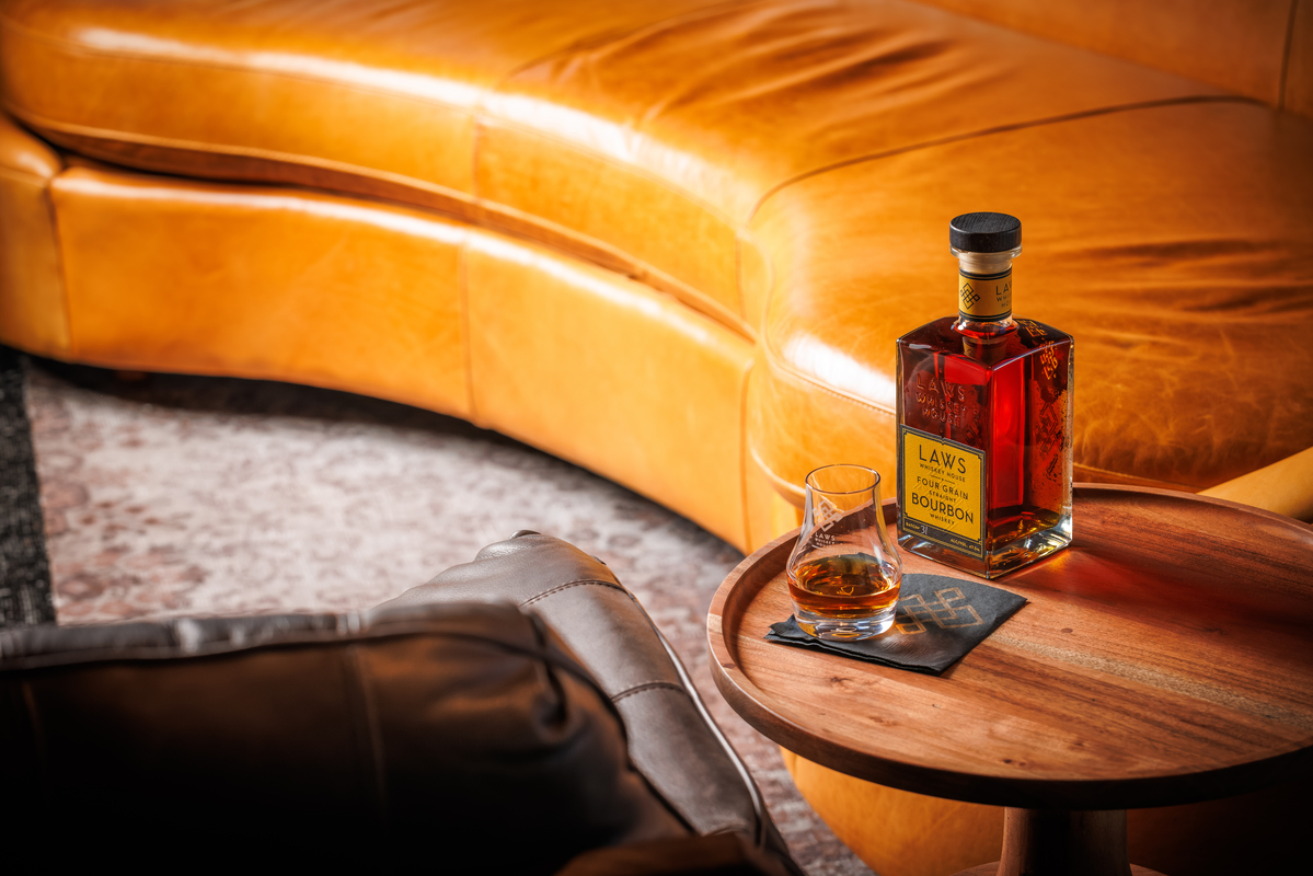 Sip award-winning spirits at the new Laws Whiskey Sanctuary | Photo by Connor Stehr