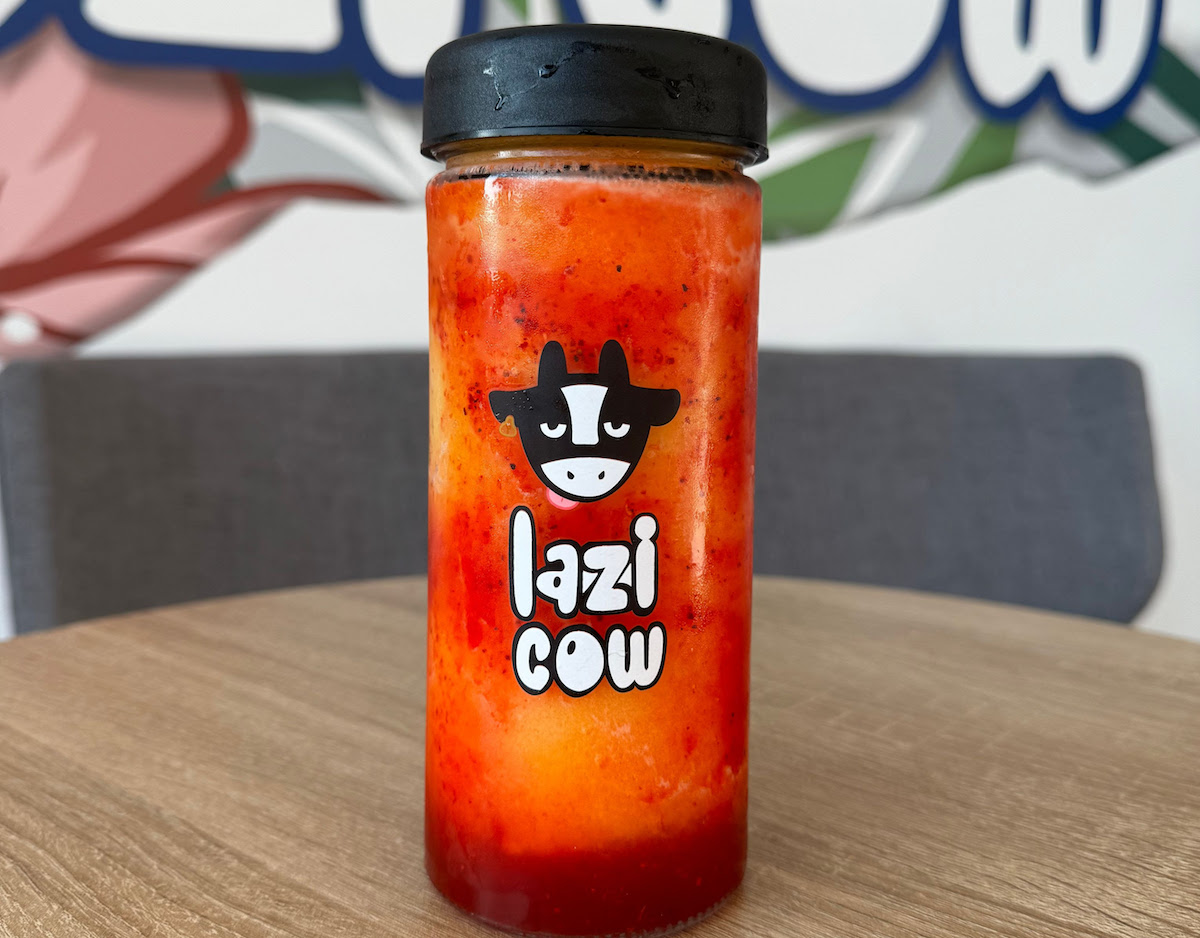 Lazi Cow's signature bottled boba tea. | Photo by Lazi Cow