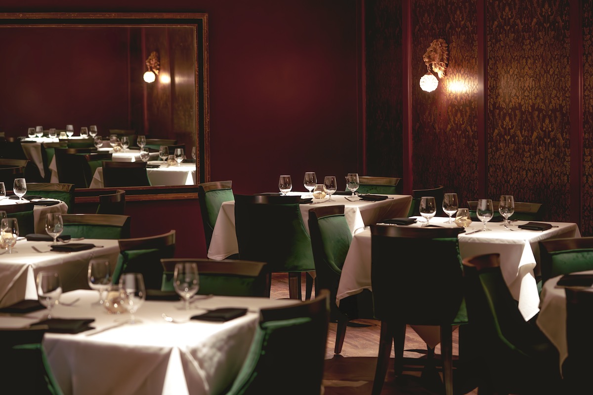 Seating in the upstairs balcony at Leo's. | Photo by Corey Watson