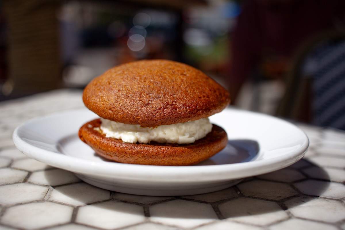 The seasonal Pumpkin Whoopie Pie. | Photo by Leven Deli