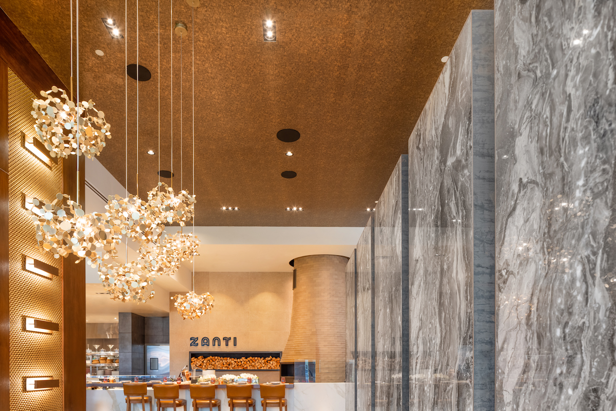 - DiningOut The well-appointed interiors at Zanti. | Photo by Zanti