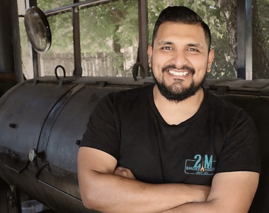 Esaul Ramos Jr. from 2M Smokehouse BBQ. | Photo by Lettuce Entertain You Restaurants