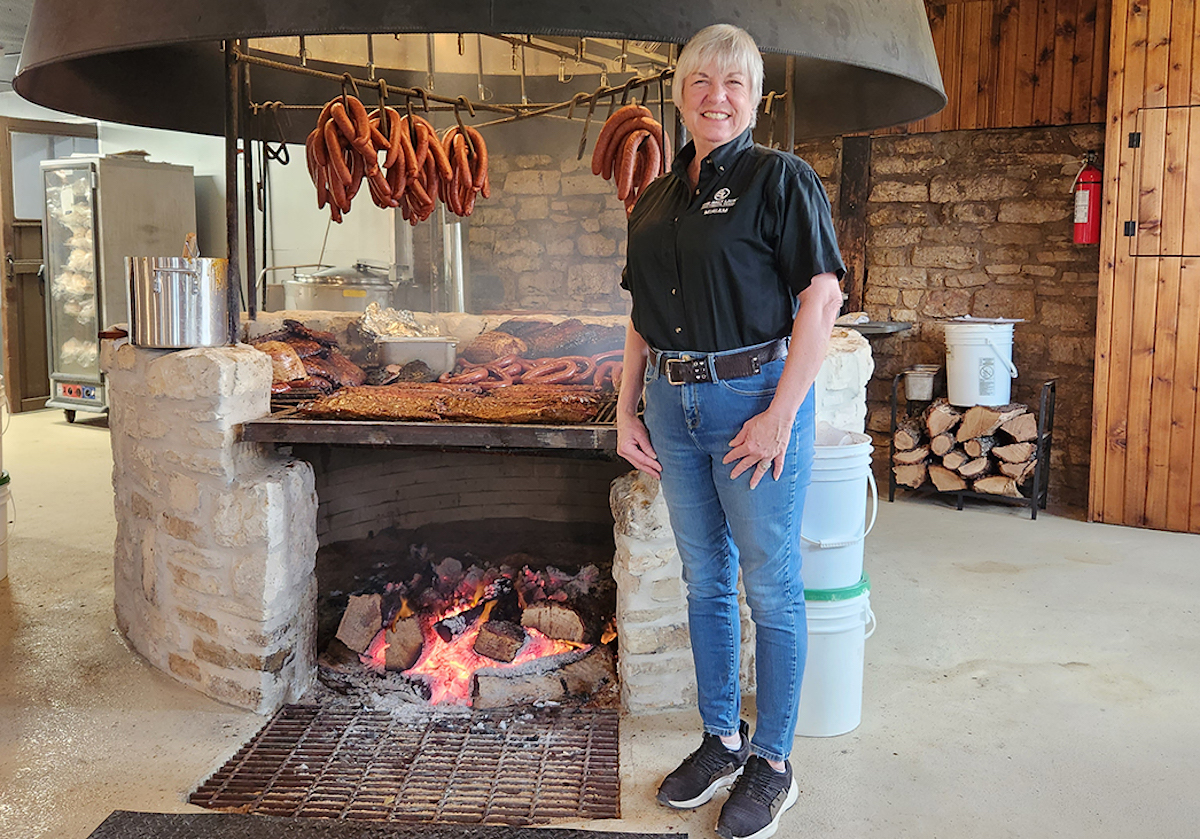 Miriam Wilson of Salt Lick BBQ. | Photo by Lettuce Entertain You Restaurants