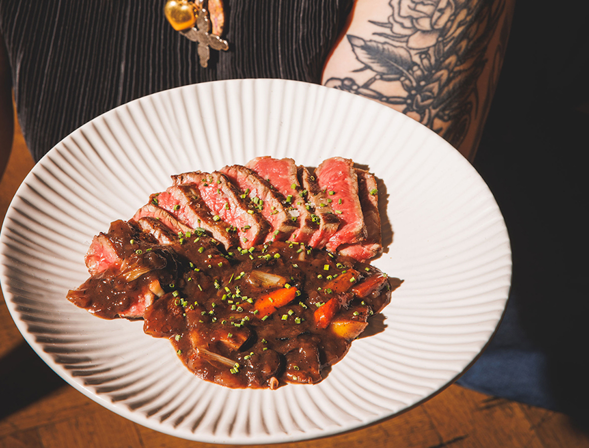Steak bourguignon at Apothecary. | Photo by Samantha Marie
