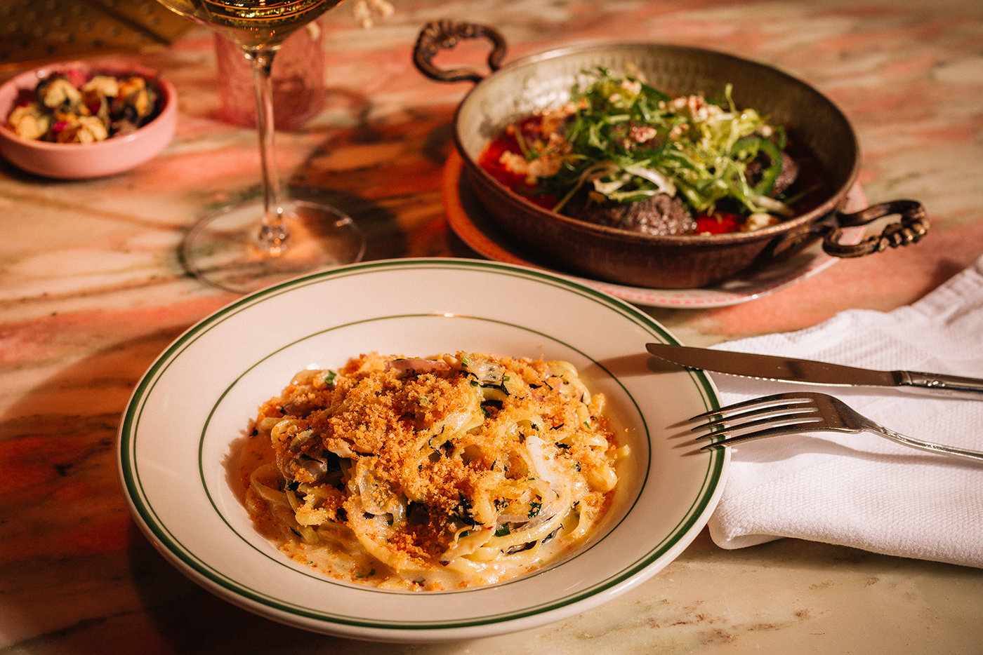 Clams vongole at Sister. | Photo by Duro Hospitality